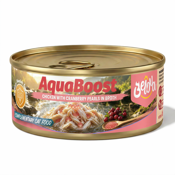 Chicken with Cranberry Pearls in Broth